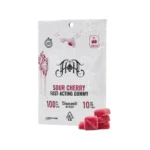 Sour Cherry | Indica - Fast-Acting Gummies - 100mg THC