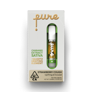 STRAWBERRY COUGH-QUARTZ LIVE ROSIN VAPE CARTRIDGE
