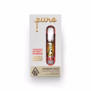 CRANBERRY SAUCE-CANNABIS EXTRACT VAPE CARTRIDGE