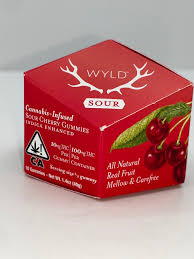 Sour Cherry Indica Enhanced Gummies | 100mg